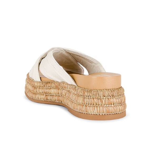 Dolce Vita Weslee Sandal in Ivory EUC Size 9.5 - Picture 4 of 9